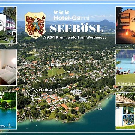 Hotel Garni Seeroesl Am Woerthersee , Kaernten Krumpendorf Exterior foto