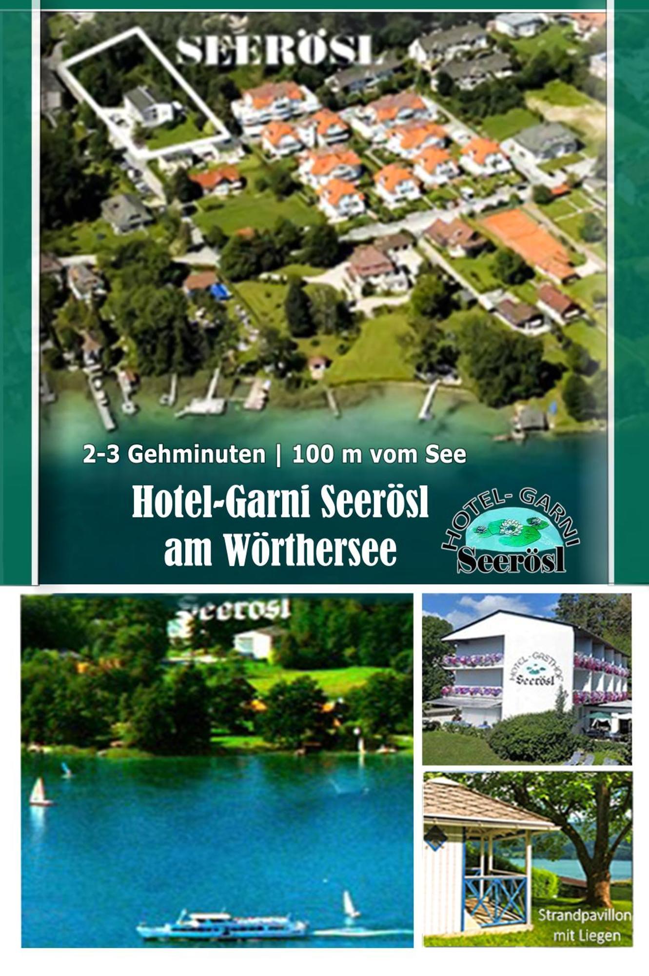 Hotel Garni Seeroesl Am Woerthersee , Kaernten Krumpendorf Exterior foto